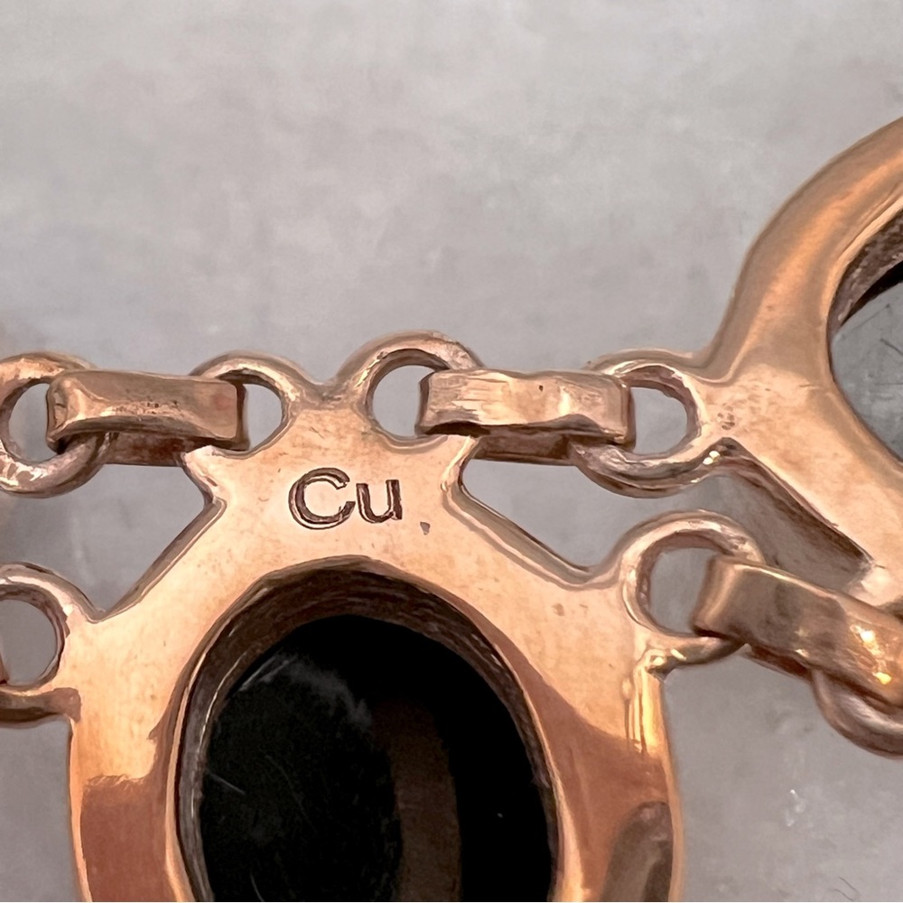 Elite Shungite Rough Cut Copper Necklace - Picture 12 of 14